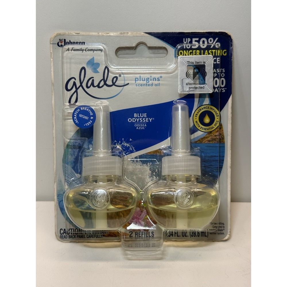 Glade Plugins Scented Oil Refill BLUE ODYSSEY -Retired Scent